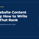 SEO website content writing guide for Nigerian business service pages
